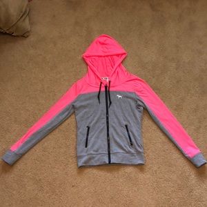 Pink Victoria’s Secret Brand Zip Up